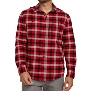 Jockey Outdoors Men's Flannel Field Shirt Large NWT